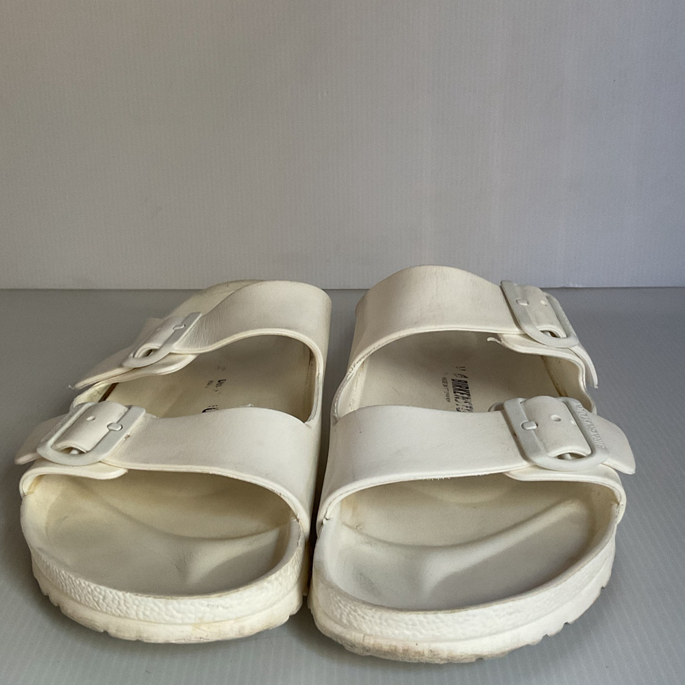 Birkenstock Arizona EVA White Sandals Women’s Size 9 Waterproof Comfort - Picture 5 of 9